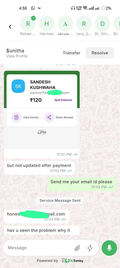 Paytm ₹120 Payment to Sandesh Kushwaha